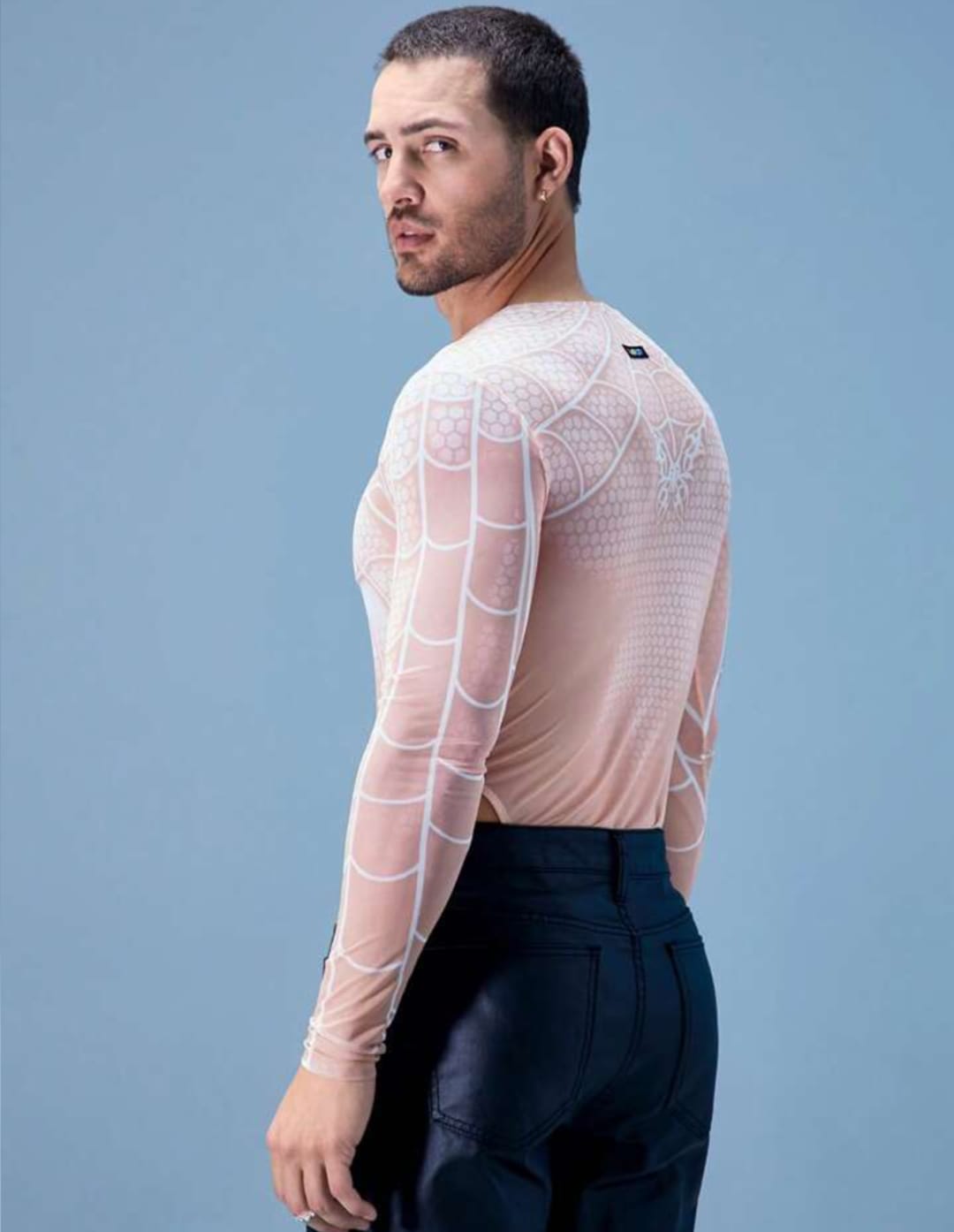 Celestial Web Mesh Bodysuit
